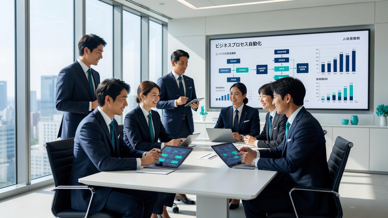 業務自動化システムの導入事例