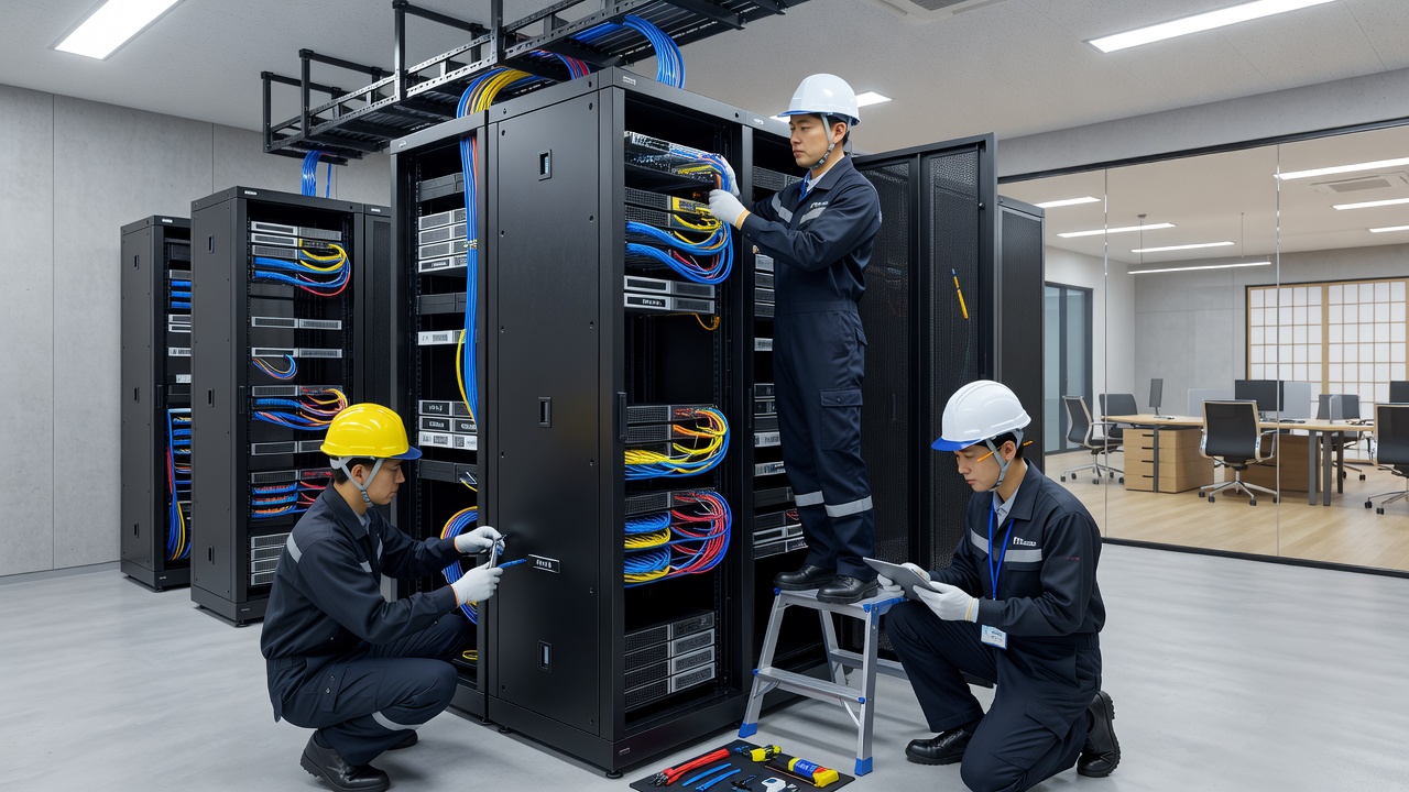 ITインフラ設備の設置・設定作業